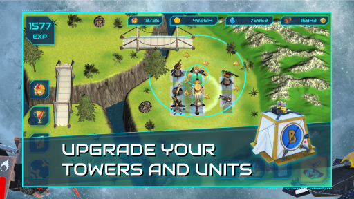 Upgrade your towers and units